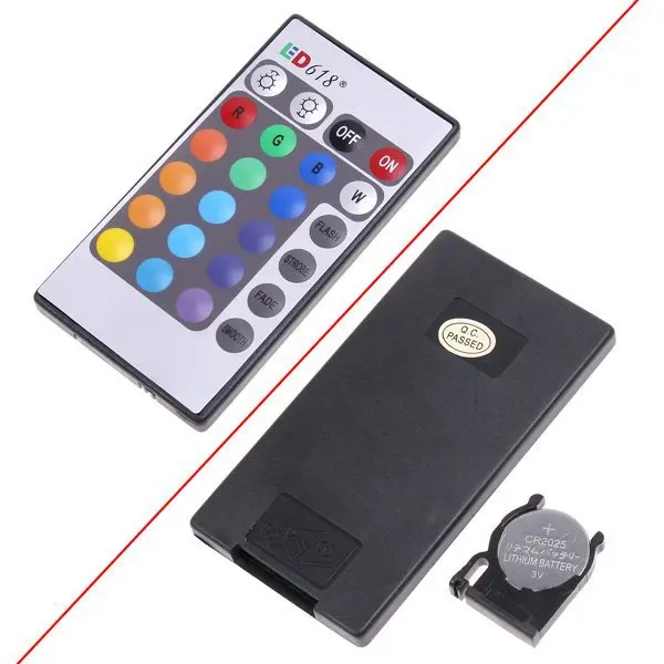 10 шт./лот RGB 16 цветов Хрустальная Светодиодная лампа E27 3 Вт AC 85 265 в светодиодная +