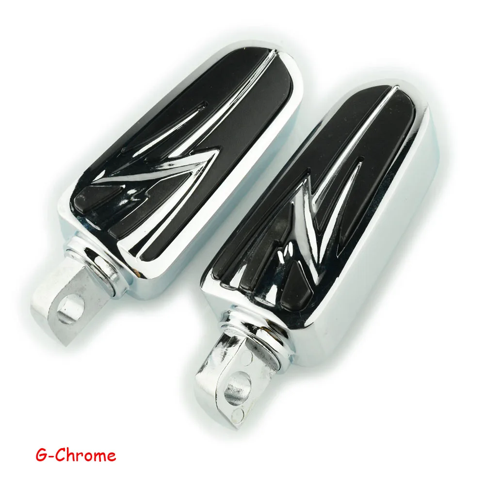 Подножка для ног мотоцикла, подножка для ног, подножка для пола, шоссе для Harley Iron XL 883 1200, Touring Custom Dyna Softail Honda 10 мм
