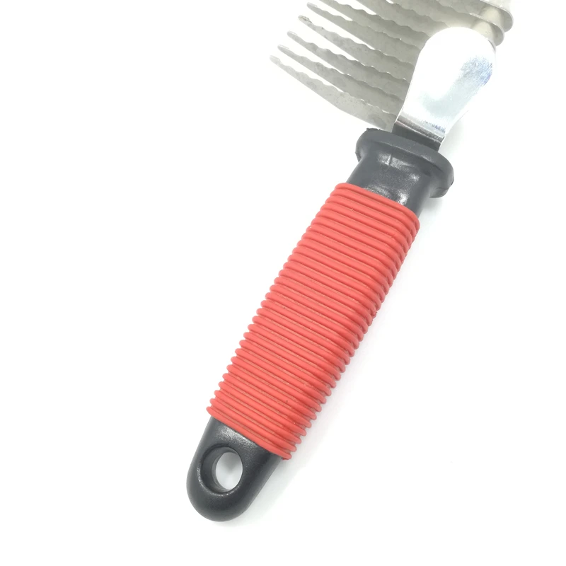 Pet Fur Knot Cutter Remove Comb Grooming Shedding Brush Rake Dog Cat Stainless Steel Long Blades with Safety Edges | Дом и сад