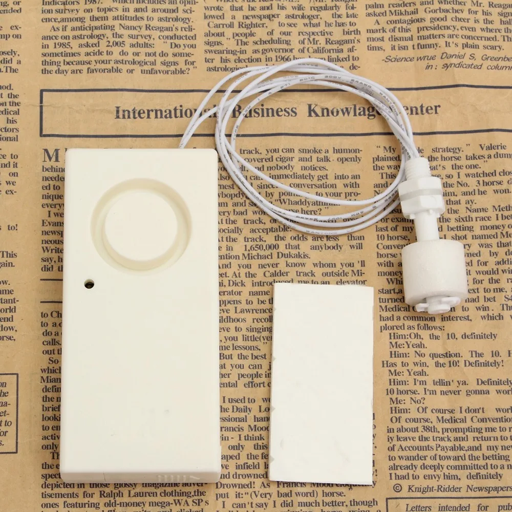 Защита от перерасхода воды предупреждение Предупреждение детектор утечки