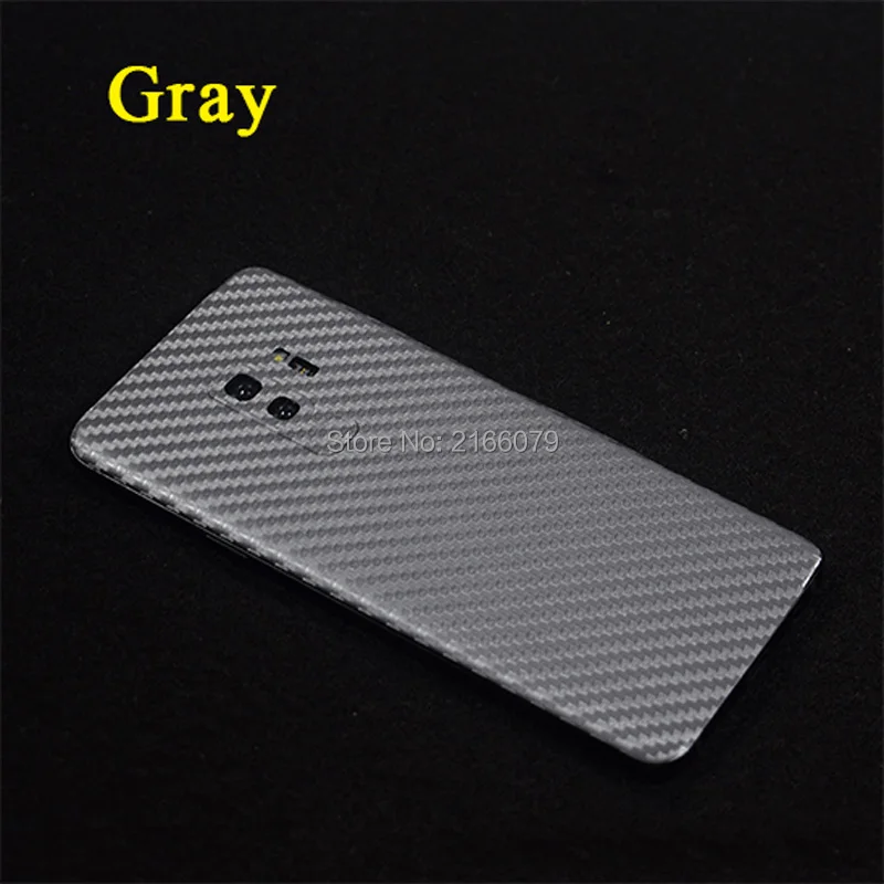 For Samsung Galaxy S9 / Plus S9plus New Full Back Decal Skin 3D Carbon Fiber Phone Protective Sticker Film |