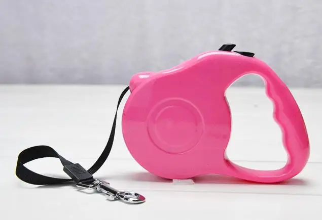 S/L size pink blue cheap pet product top quality automatic extending dog leash flexible nylon for large dogs | Дом и сад