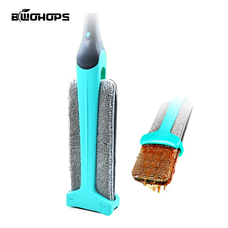 

Free Hand Washing Flat Mop ceramic tile Wooden floor Household Wet and dry Dual use Mop Dust push Double-sided Rotate Lazy Mops