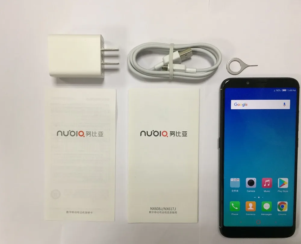 Мобильный телефон Nubia N3, 4 Гб ОЗУ, 64 Гб ПЗУ, 5000 мАч, 6,01 дюймов, Восьмиядерный процессор Snapdragon 450, двойная задняя камера, отпечаток пальца, ID, смартфон