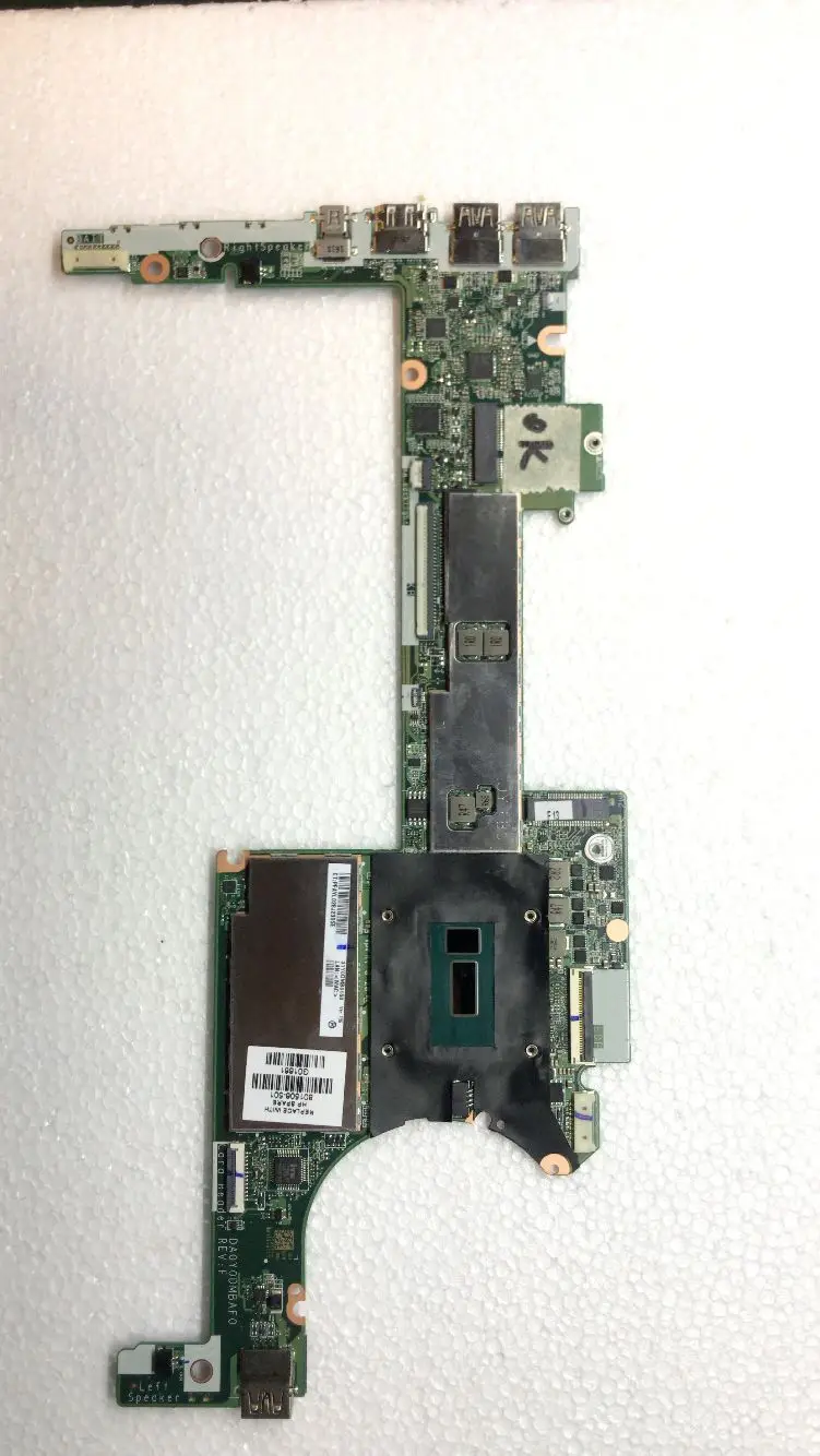 DA0Y0DMBAF0 для hp X360 G1 13-4003DX ноутбук материнская плата 801505-501 801505-001 аккумулятор большой емкости Процессор i7 5500U 8G Оперативная память тесты работы