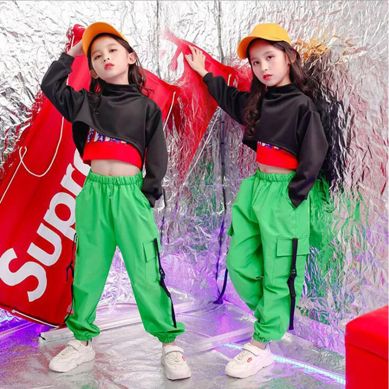 Детские повседневные штаны укороченная толстовка рубашка в стиле хип-хоп одежда