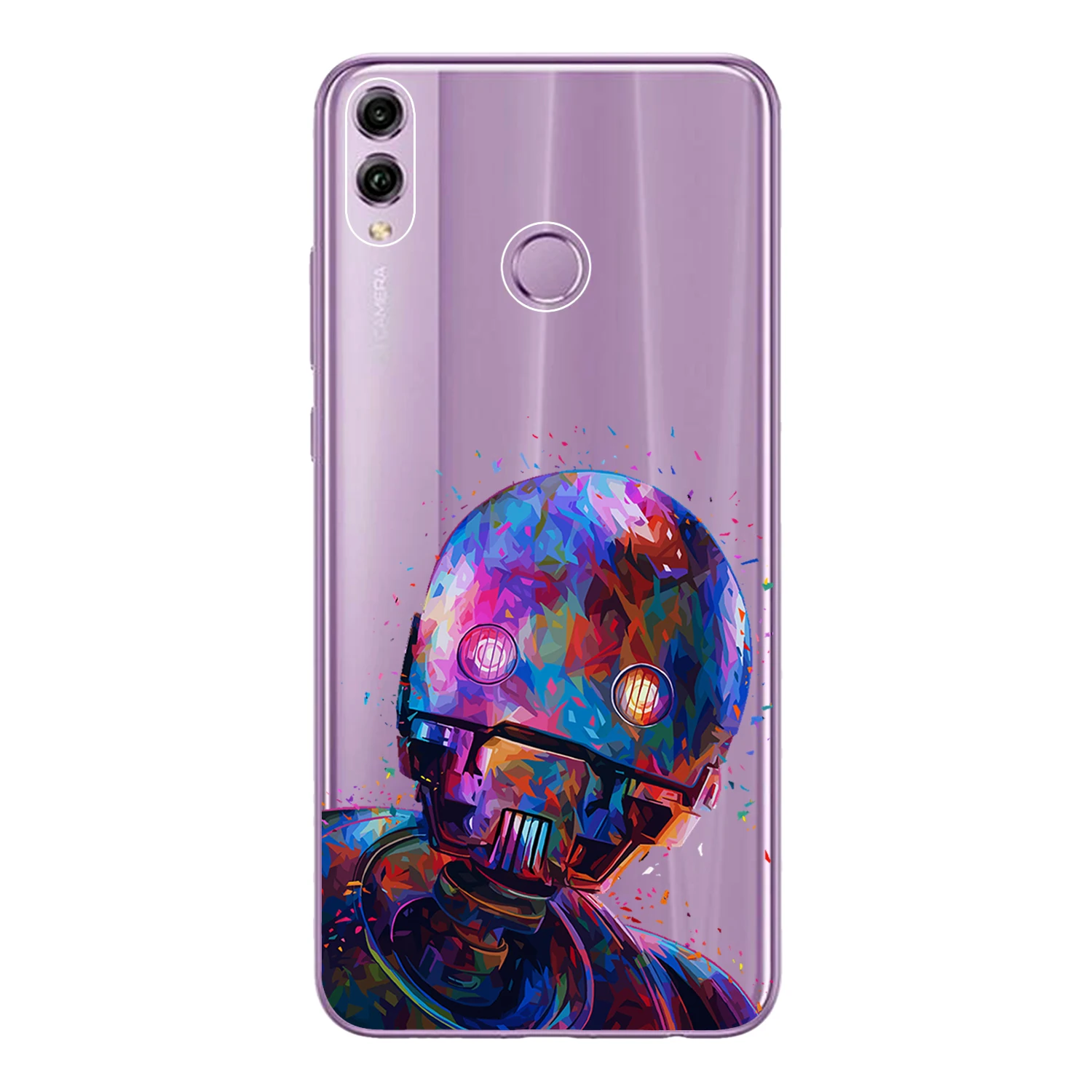 Чехол для Huawei Honor 8X 6 5 дюйма Мягкий ТПУ силиконовый популярный классный цветной