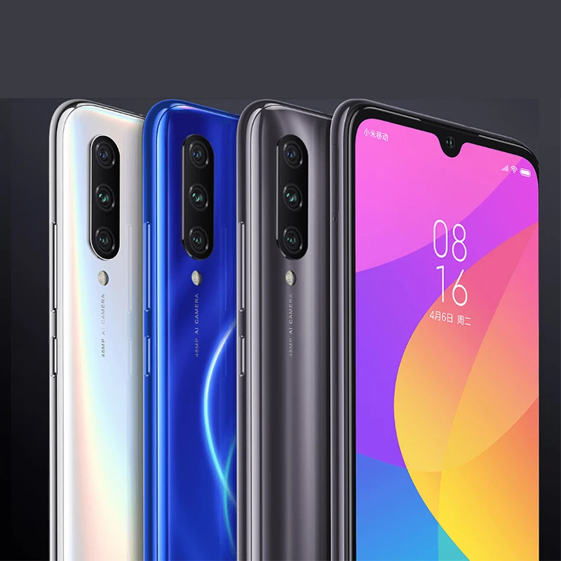 В наличии Xiaomi Mi 9 Lite Snapdragon710 Octa Core глобальная версия 6 ГБ 64 Гб мобильный телефон 39