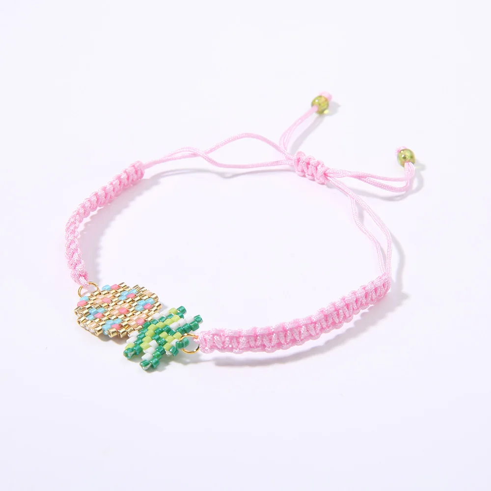 Rttooas браслет с шармами Miyuki Delica ананас Pulseiras ручной работы Bileklik дружбы для женщин |
