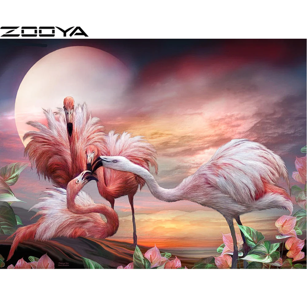 ZOOYA продажи алмазной вышивки хобби 5D DIY Алмазная картина животные птицы цветы