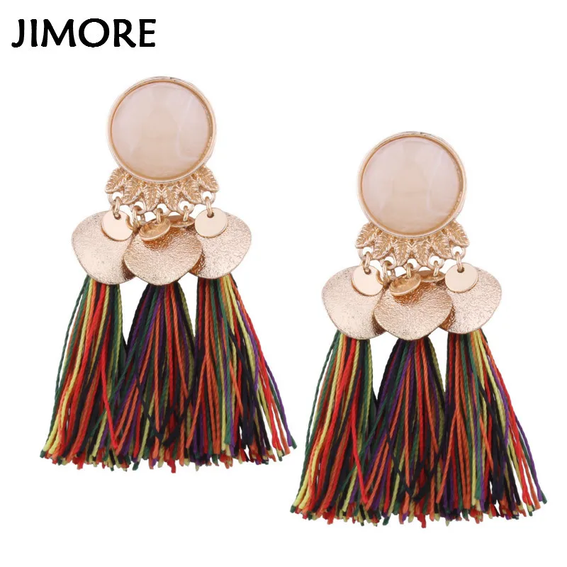 [Jimore] сплав смолы кулон Висячие Серьги Украшения ручной работы 2017 oorbellen