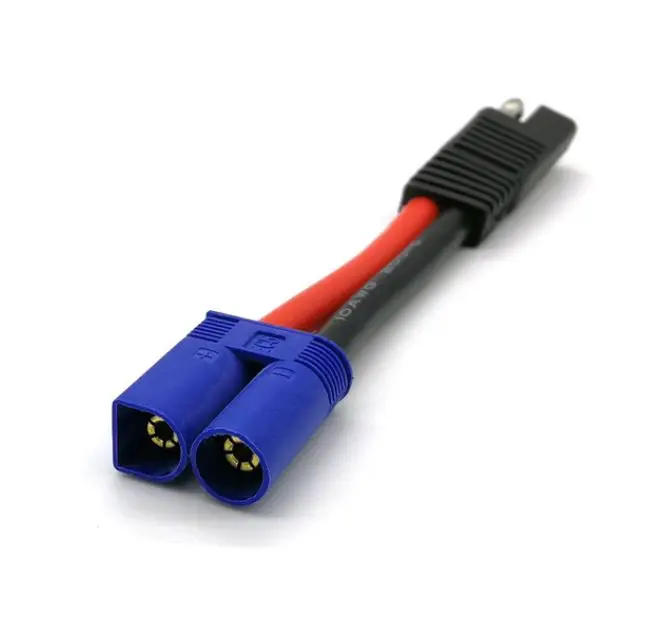 DIY EC5 штекер соединителя для SAE питания автомобильный адаптер кабель