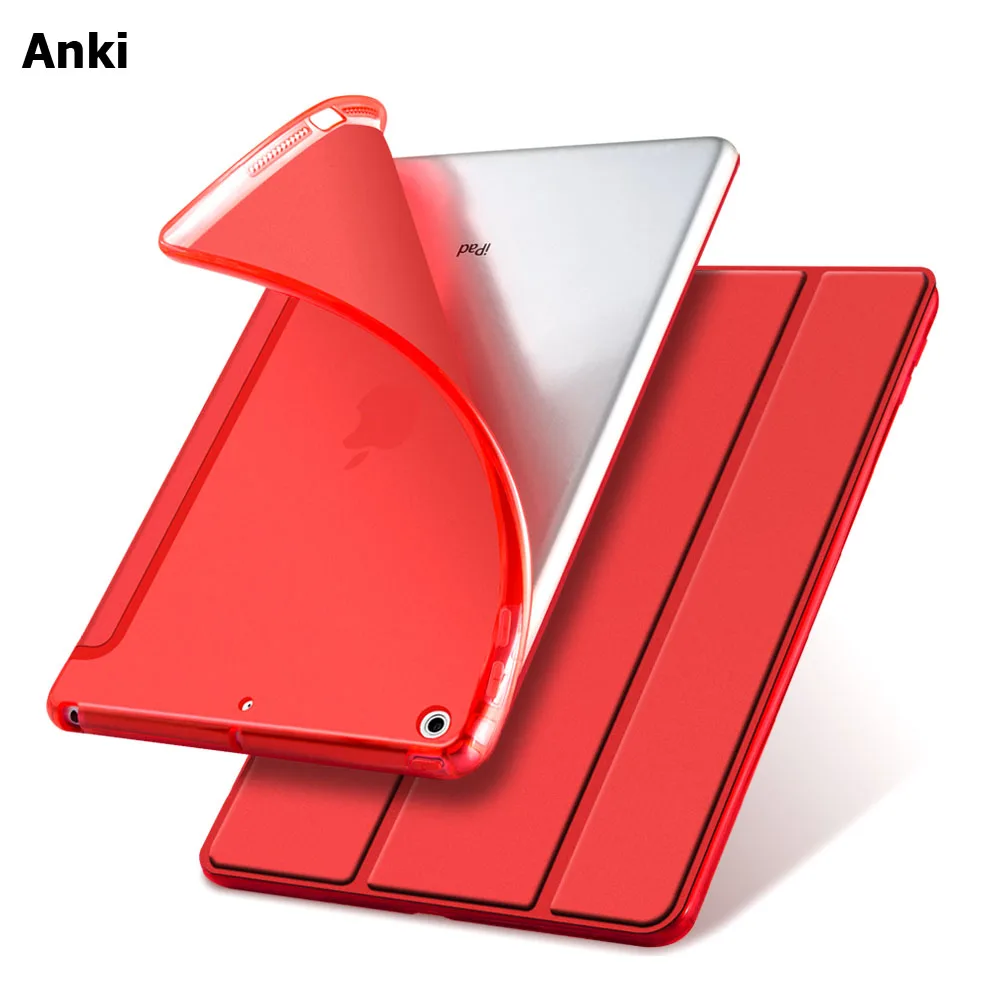 + Бесплатная пленка стилус Мягкий ТПУ чехол для Funda Apple iPad (5) Air Air2 (6) Силиконовая