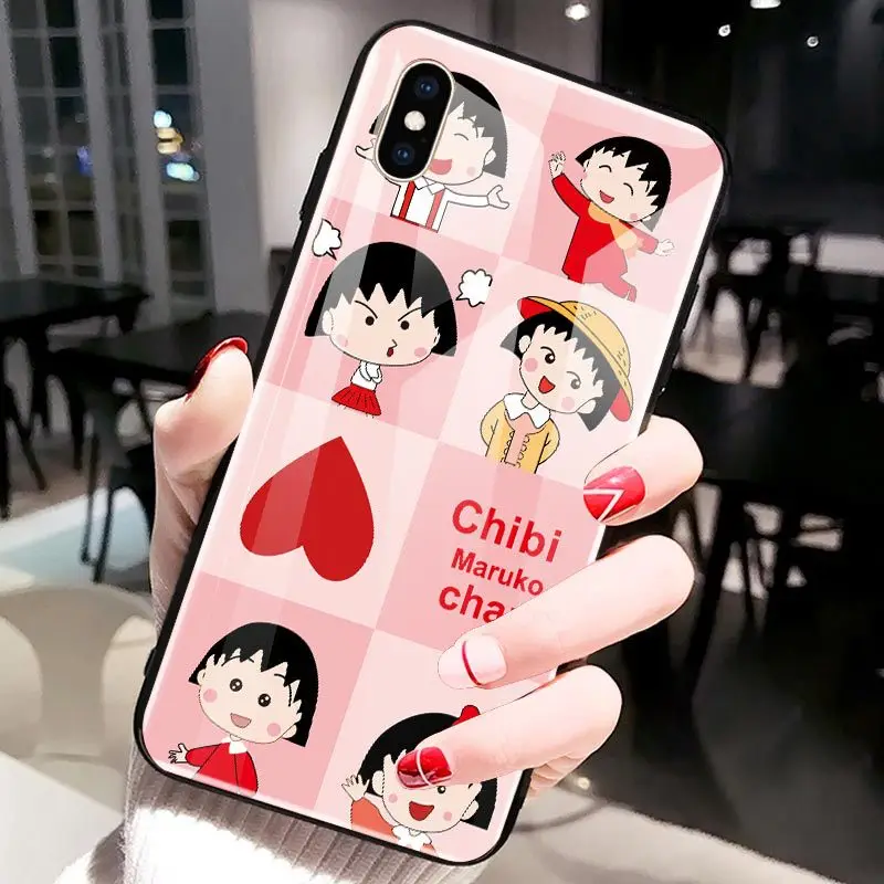 Чехол для iPhone 8 закаленное стекло силиконовый чехол телефона мягкая сторона типа