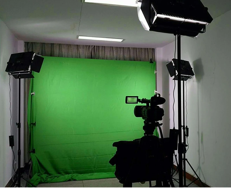 LED1100 camera panel light with V buckle soft plate medium size studio image CD50 | Электроника