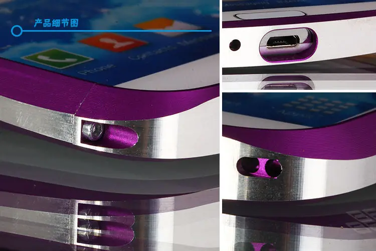 Promotional Double Color Deff DRACO Cleave Aluminium Bumper Case for Samsung s4 i9500 With Retail Package |