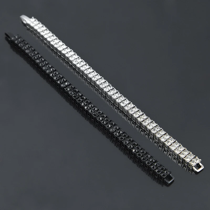 Браслет из цепочки для тенниса мужчин и женщин Ювелирное Украшение со