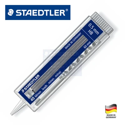 Механический карандаш STAEDTLER 0 5 мм/0 7 мм 2B/HB 4 трубки/партия|pencil nozzle|pencil grasppencil fish |