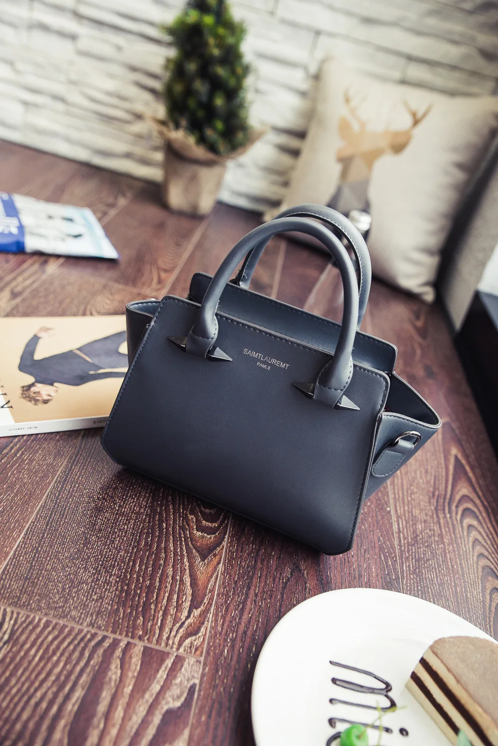 2017 Женщин Конструктора Сумка Трапеция ИСКУССТВЕННАЯ Кожа Случайный Маленький