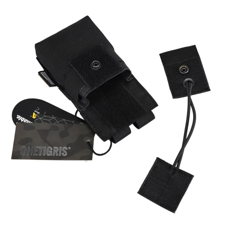 OneTigris тактический MOLLE РАДИОТЕЛЕФОНА Walkie Talkie “иди и чехол для BaoFeng UV-5R BF-F8 UV-82 страйкбол охотничий чехол для переноски/крышка объектива/нейлон