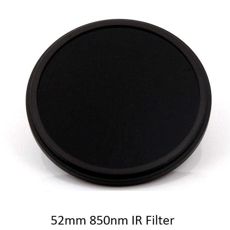 52 мм ИК 850нм фильтр оптический класс стекло IR85 для объектива камеры|filters for camera|850nm