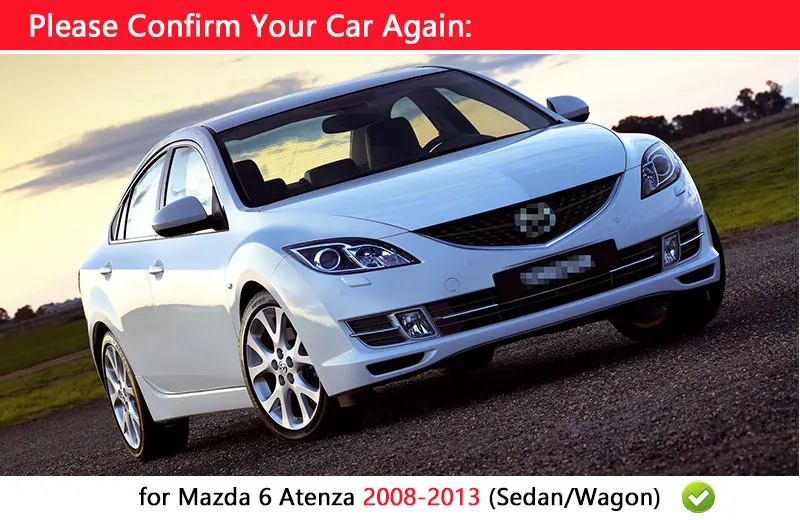 Для Mazda 6 2008 2013 Аксессуары хромированная дверная ручка Atenza 2009 2010 2011 2012 седан крышка