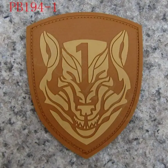 Медаль знаменитости Wolfpack 3D ПВХ-патч | Дом и сад