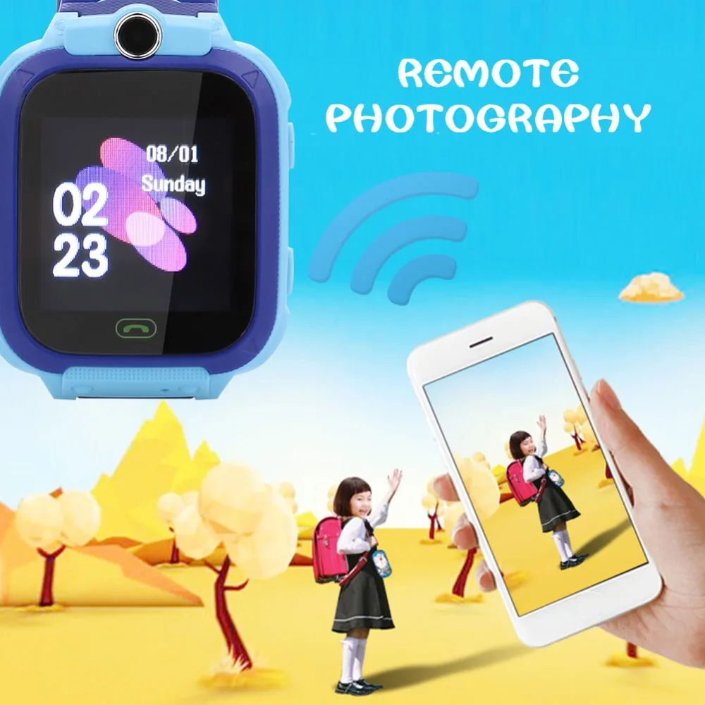Умные часы S12, детские, IP67, водонепроницаемые, спортивные, gps, умные часы, Android, для детей, SOS, вызов, умные часы с камерой, SIM карта, HD Touch