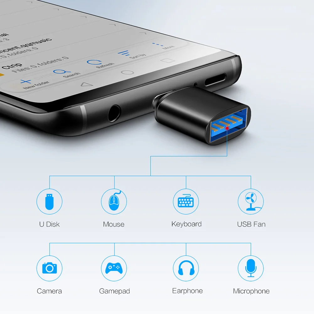 Адаптер Type C для мужчин и женщин USB3.0 адаптер быстрой синхронизации телефонов