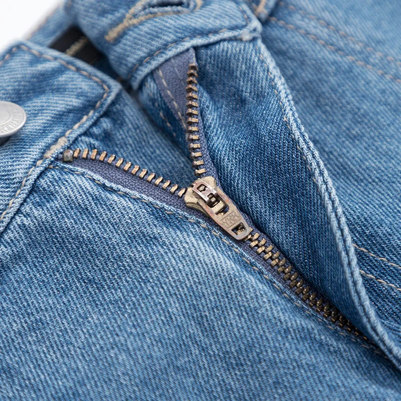 SEMIR женская джинсовая юбка трапециевидной формы со съемной пряжкой на ремешке 100%
