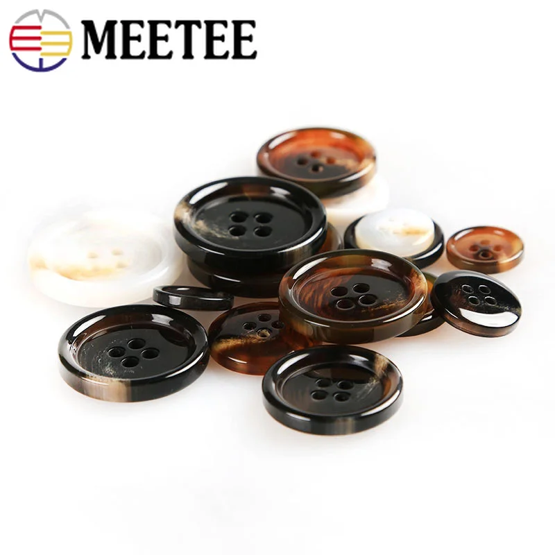 Костюм Meetee из пластика и смолы 50 шт. 15-30 мм декоративные кнопки для одежды | Дом сад
