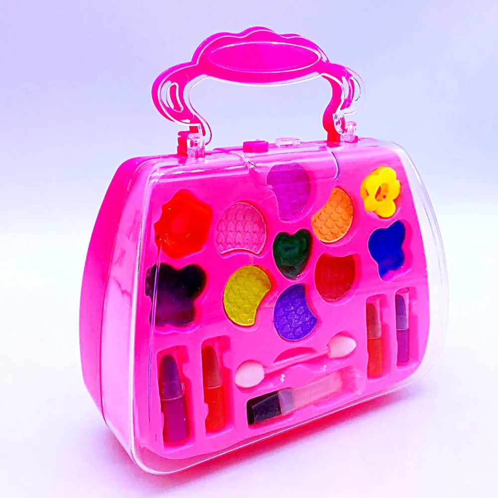 Дети девочки ролевые игры макияж набор экологичный Косметический Набор губной