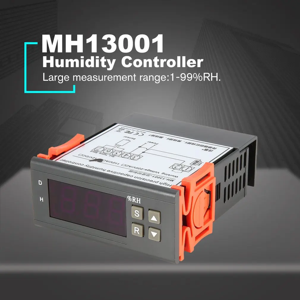 MTC1000A AC 110 V цифровой светодиодный микрокомпьютер управление влажностью гигрометр