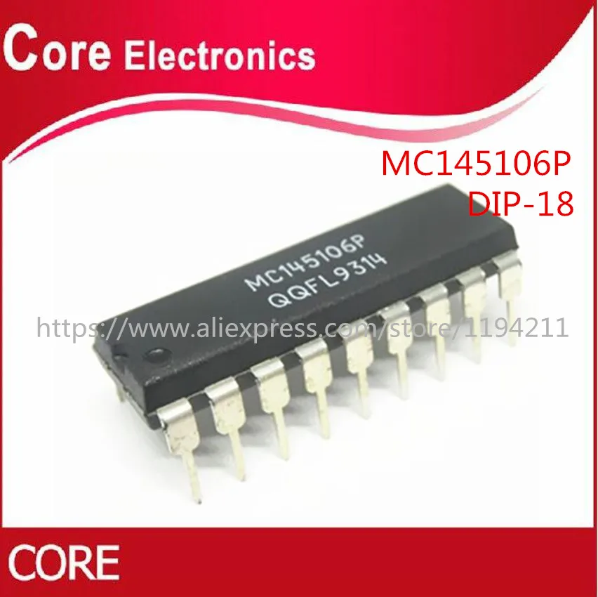 MC145106P MC145106 DIP 18 IC 10 шт. новинка|Интегральные схемы| |