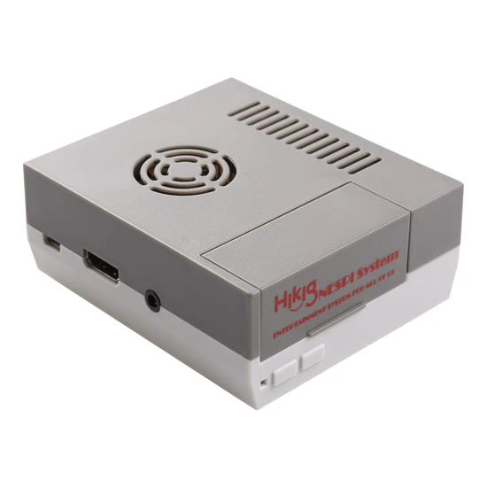 2 шт. мини Чехол NESPi NES для Raspberry Pi 3,2 и B+ Ретро Классическая аркадная игровая консоль с вентиляционными отверстиями дизайн винты и инструмент - Цвет: NESPi Gray