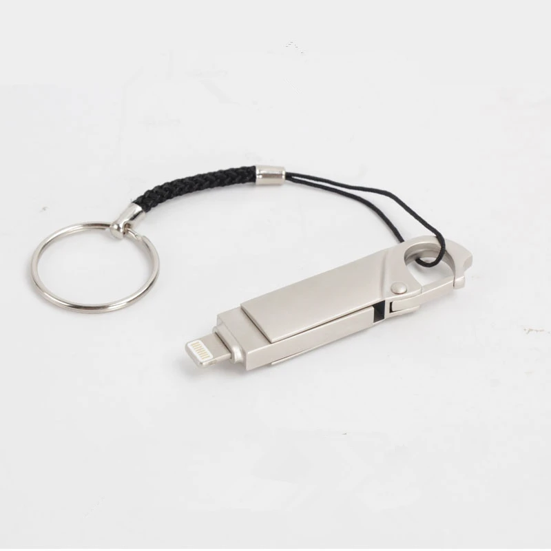 Usb флеш накопитель для iPhone 6 6S 6Plus 7 7S 7P 8 8Plus X iPad Lightning USB карта памяти 128 ГБ Флешка