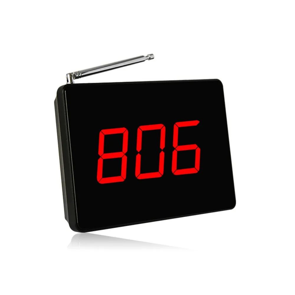 SINGCALL Беспроводной вызова Системы для кафе ресторан небольшой Экран Дисплей 1