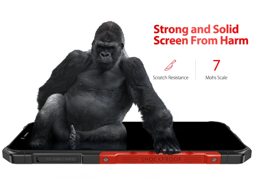 Ulefone Armor 6E IP68 Водонепроницаемый 6," Смартфон Android 9,0 Helio P70 4 Гб 64 ГБ с функцией распознавания лица NFC Беспроводное зарядное устройство для мобильного телефона