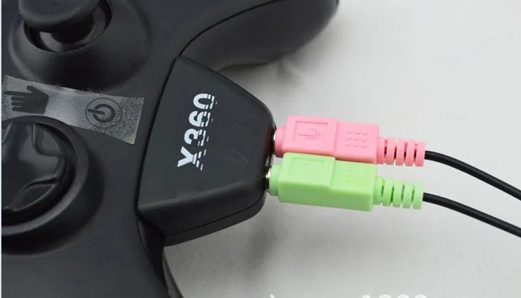 Переходник для Xbox 360 адаптер микрофона и наушников с разъемом 3 5 мм на