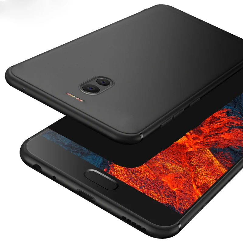 Мягкий матовый ТПУ чехол для Meizu M6 Note цветной защитный силиконовый бампер