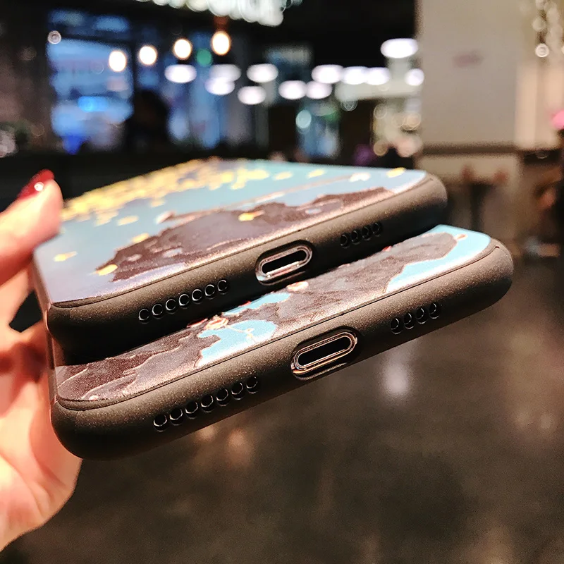 3D emboss flower silicone case for iphone x xr xs max 6splus 8 7plus 5s 5se on for iphone 6s plus case for iphone 7 plus case
