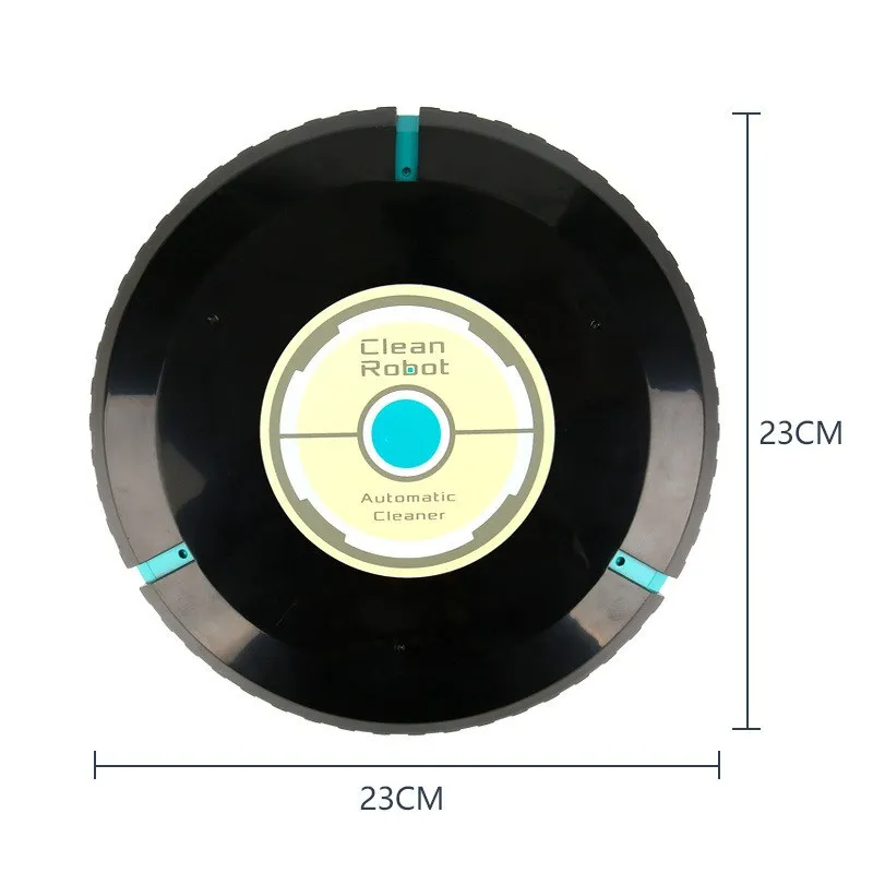 Бытовая Автоматическая круглая Чистка робот ручной толкатель Швабра домашние