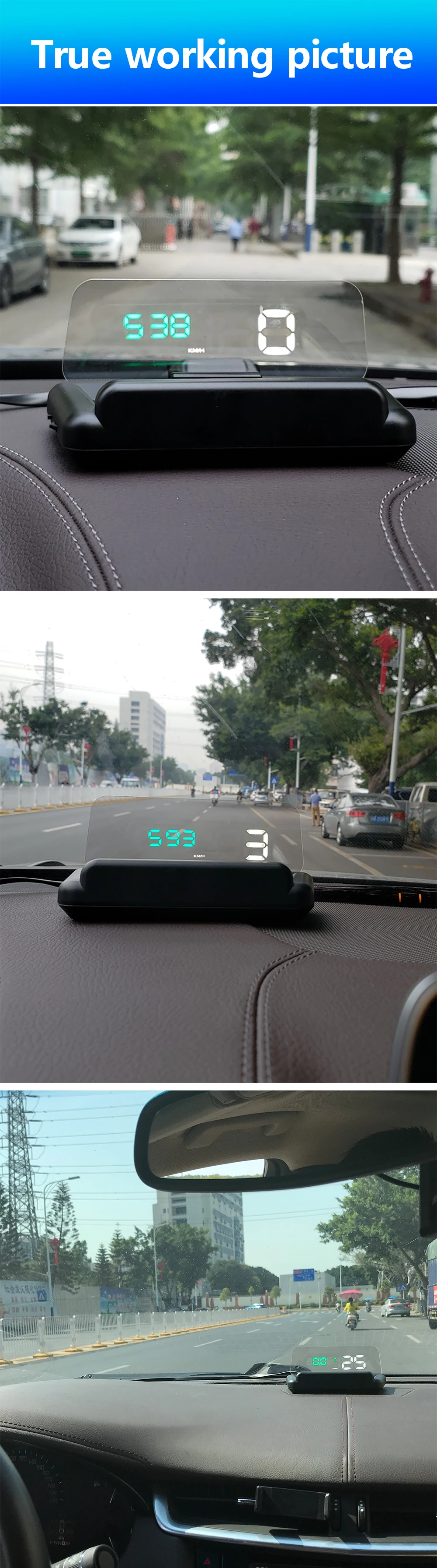HUD gps T900 Автомобильный дисплей лобовое стекло скорость проектор OBD C500 цифровой измеритель скорости бортовой компьютер расход топлива напряжение