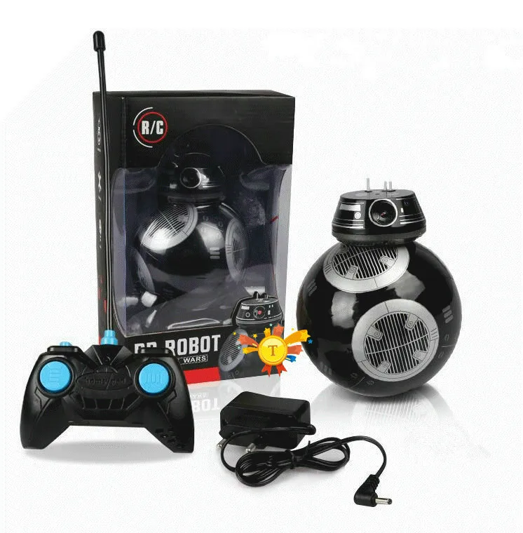 2018 new version Звездный герой BB8 войны пульт дистанционного управления робот мяч игрушка BB-8 дроид RC BB 8 BB-9E последний джедай дистанционный контроль детские развивающие игрушки - Цвет: 2018 new version