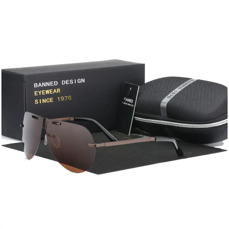 Солнечные очки Ban популярные мужские Складные Модные поляризационные