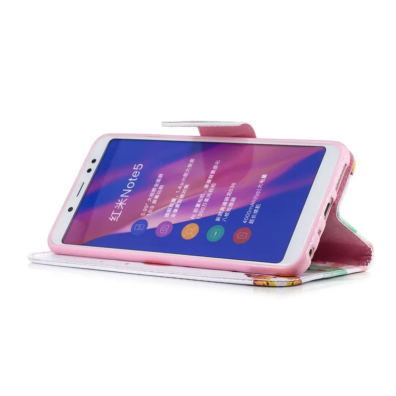 Кожаный чехол-книжка из искусственной кожи чехол для Xiaomi mi A1 A2 Lite Red mi 8 8A 7 7A 6 6A Note 8T Note 5, 6, 7, K20 Pro 4 4X чехол-портмоне с функцией подставки чехол для телефона