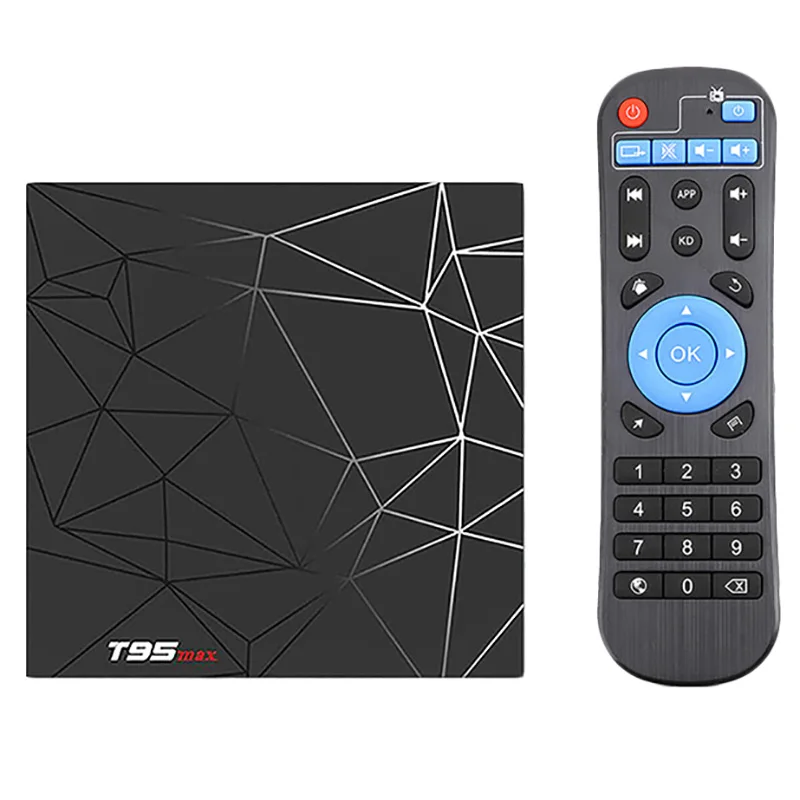 Android 9 0 Tv Box T95 Max Smart Allwinner H6 Quad Core 6K Hdr 2 4 Ghz Wifi G Oogle Player T95Max телеприставка (вилка