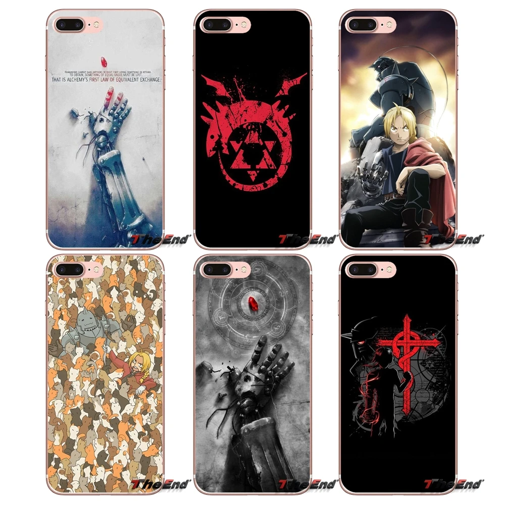 Чехол из ТПУ для Huawei Honor 7X V10 6C V9 6A Play 9 Mate 10 Pro Y7 Y5 P8 P10 Lite Plus GR5 2017 Fullmetal Alchemist FMA