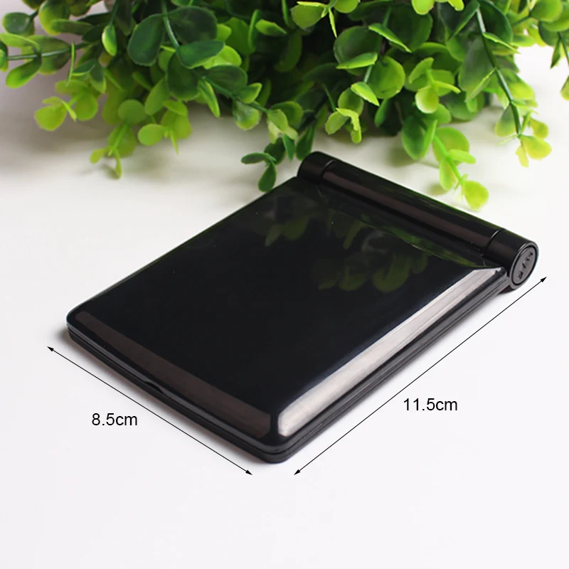 1Pcs Led Makeup Mirror 5 Colors Lady Cosmetic Folding Portable Compact Pocket 8 LED Lights Lamps Tool | Красота и здоровье
