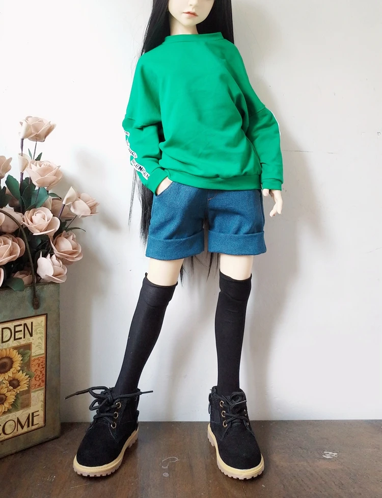 Аксессуары для кукол, Одежда для кукол, BJD, SD, модный свитер, черный, красный, синий, белый, аксессуары для кукол, 1/3, 1/4, 1/6, одежда, игрушка для девочек